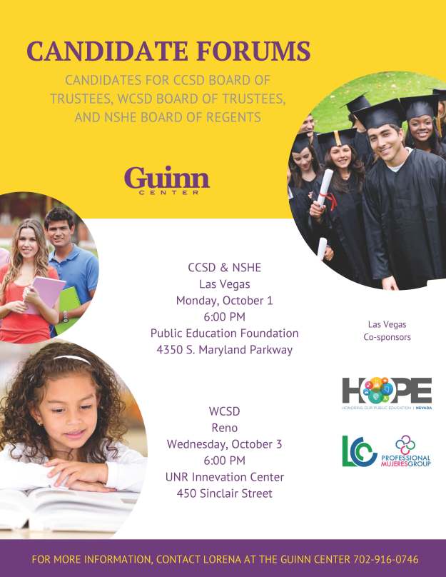 Guinn Center Education Forums