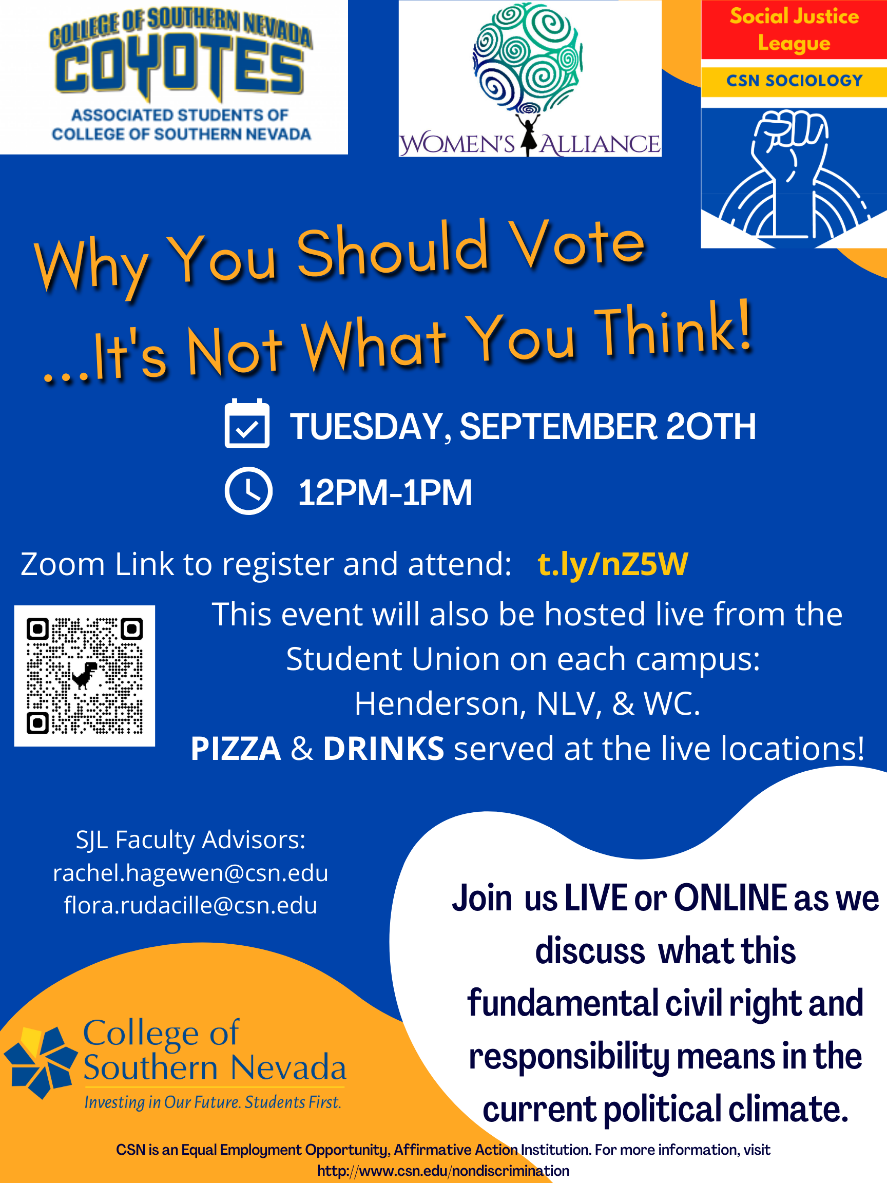 Why You Should Vote - Flyer 2022