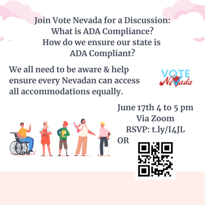 Join Vote Nevada What is ADA Compliance How do we ensure our state is ADA Compliant